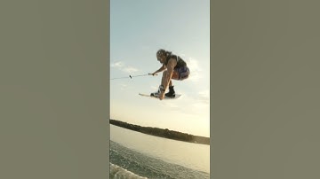 INSANE wakeboard trick! #wakeboarding #shorts #lakelife#boatlife #surfing #surf