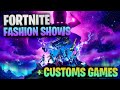 🔴Fortnite Fashion Show LIVE Hide and Seek and Custom Matchmaking Games