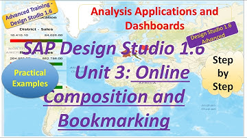 SAP Advanced Design Studio 1.6 : Unit3: Online Composition & Bookmarking : Practical Examples