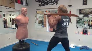 Broadsword Martial Arts Training - 3 Hit Combo - RT Spin RT Step Foward LT
