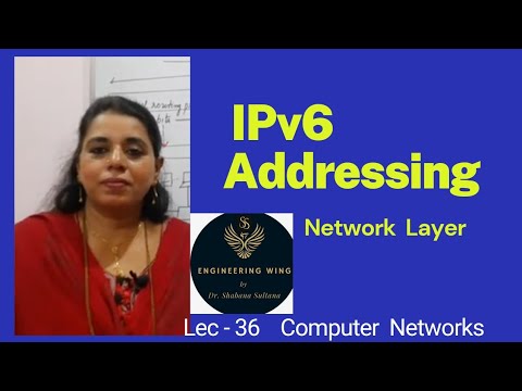 Lec36-IPv6 Addressing |Computer Networks