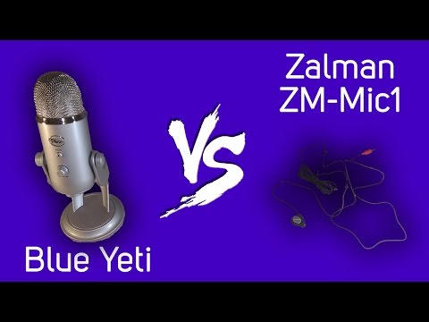 Blue Yeti vs Zalman Zm-Mic1 - Comparison