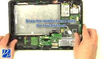 Dell Latitude ST Tablet Docking Circuit Board Replacement Video Tutorial Teardown