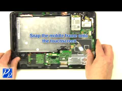 Dell Latitude ST Tablet Docking Circuit Board Replacement Video Tutorial Teardown