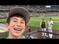 Meeting Christian Yelich at the Brewers Game