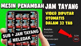 Cara Menambah Jam Tayang YouTube Gratis 2022 dan Meningkatkan Jumlah Viewer Di Video Kita screenshot 2