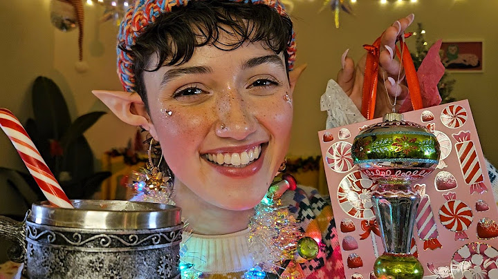 ASMR Santa’s Elf Helps You Feel the Christmas Cheer 🎄🎀✨(personal attention, whispered rp, sleep aid)