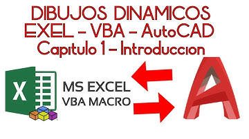 AutoCAD Excel Vba dibujos dinámicos - capitulo 1 (introducción)