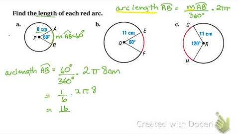 11.4. Circumference and arclength