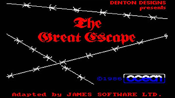 [Amstrad CPC] The Great Escape - Longplay
