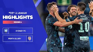 Sydney FC v Perth Glory - Highlights | Isuzu UTE A-League 2023-24 | Round 06