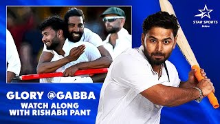 Rishabh Pant Relives his MatchWinning Innings at The Gabba | Watch Along with the Superstar