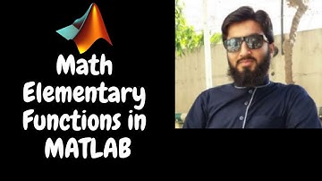 Elementary Math Functions in MATLAB | Math with Umair
