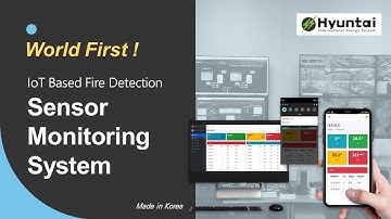 IoT Based Fire Detection Sensor Monitoring System, MadeinKorea, Good Software Certification
