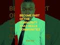 BECOME PART OF THE COMMUNITY THAT HEALS COMMUNITIES