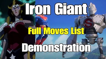 Multiversus Iron Giant Full Moves List Demonstration Closed Beta