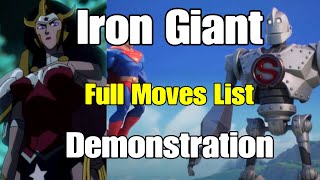 Multiversus Iron Giant Full Moves List Demonstration Closed Beta