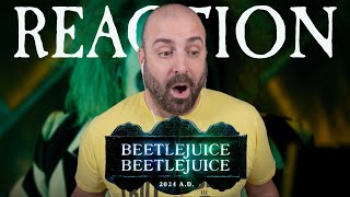 Beetlejuice Beetlejuice - Official Teaser Trailer Reaction