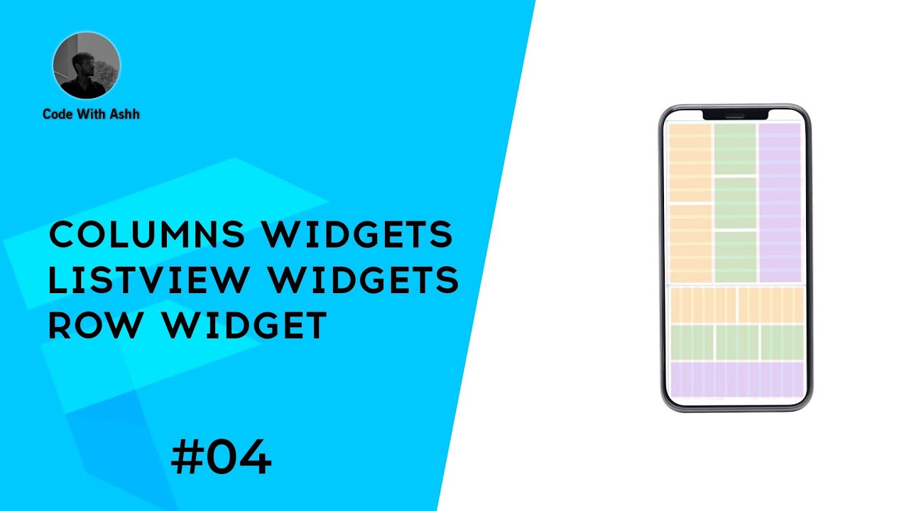 Master Columns, Rows, and ListView Widgets in Flutter | Complete Layout ...