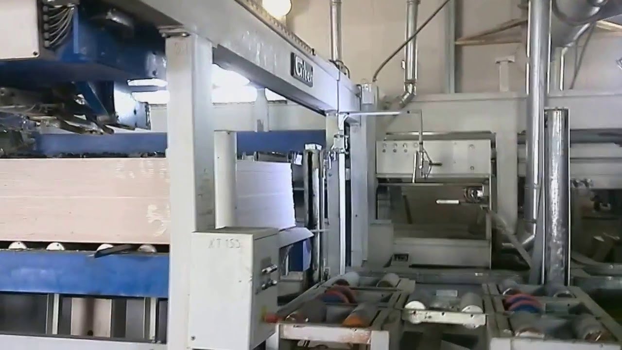 Производство фиброцементных плит - YouTube