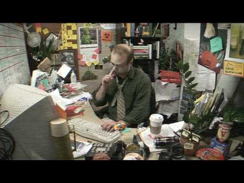 office worker loses his mind_a real no brainer