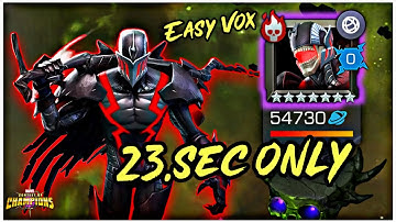 VOX can be Solo with any Champion - MCOC