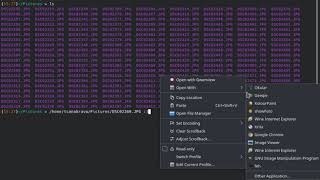 Konsole - Open With screenshot 3