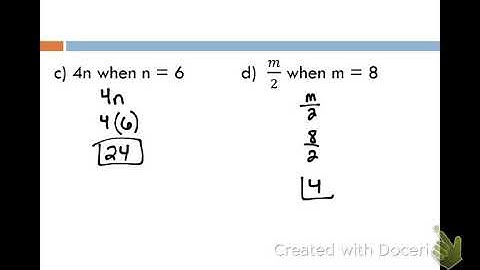 1.2 Variables and Expressions