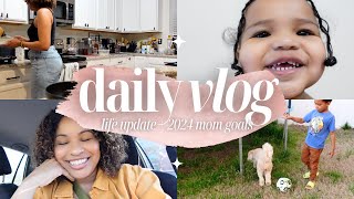 *NEW* DAY IN THE LIFE: chatty life update, 2024 goals, fitness journey