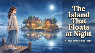 🌙 The Island That Feels Like It Floats at Night | A Cozy Ghibli-Inspired Story 🌊✨