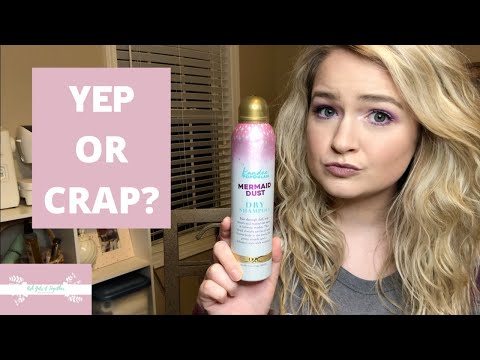 YEP OR CRAP? OGX KANDEE JOHNSON COLLECTION MERMAID DUST DRY SHAMPOO REVIEW