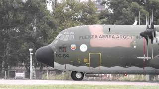 HÉRCULES C-130 en Aeroparque - Full HD