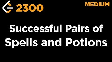 2300 Successful Pairs of Spells and Potions LeetCode