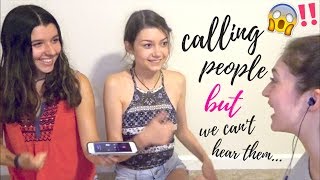 Calling People But We Can't Hear Them! || Haley Rose ft. Julia Kessler