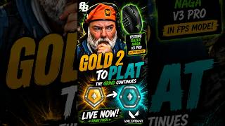 😭 CAN GRAMPS ESCAPE GOLD? | Valorant Ranked LIVE (Vertical)
