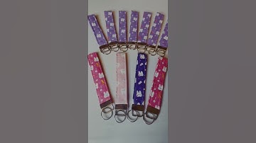 Keyfob Wristlets *DIY Logo* #shorts #youtubeshorts