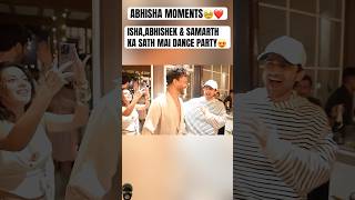 Isha Malviya, Abhishek Kumar & Samarth Jurel Dance Together At Vicky Jain Birthday Party