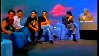 Titãs no Jo (Onze e Meia) em 1990 - Entrevista + "Flores"