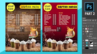 Cara Membuat Daftar Menu dengan Photoshop - PART 2