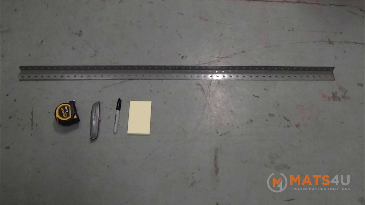 How To Install Coir Coconut Matting Into A Well or Recess YouTube