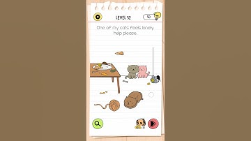 Brain Test 4 : Tricky Friends Level 52 Walkthrough