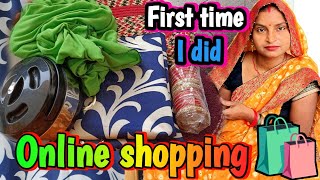 👉FIRST TIME I DID😃 ONLINE SHOPPING 😋😋🛍️🛍️🛍️🛒🛒🛒@yashodamaiyavlogs5205