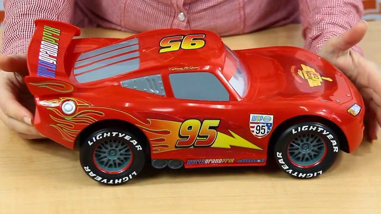 Big Personality Lightning McQueen Vehicle / Gadający