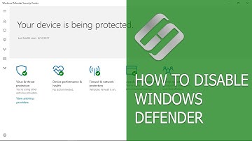 How to Enable or Disable Windows Defender in Windows 10 Creators Update (Build 1703) 💻🛡️🚫
