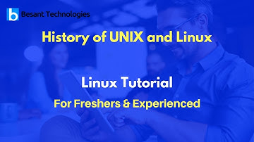 History of UNIX and Linux | Linux Tutorial For Beginners