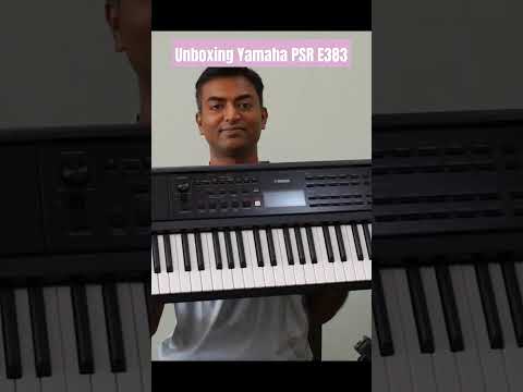 Unboxing Yamaha PSR