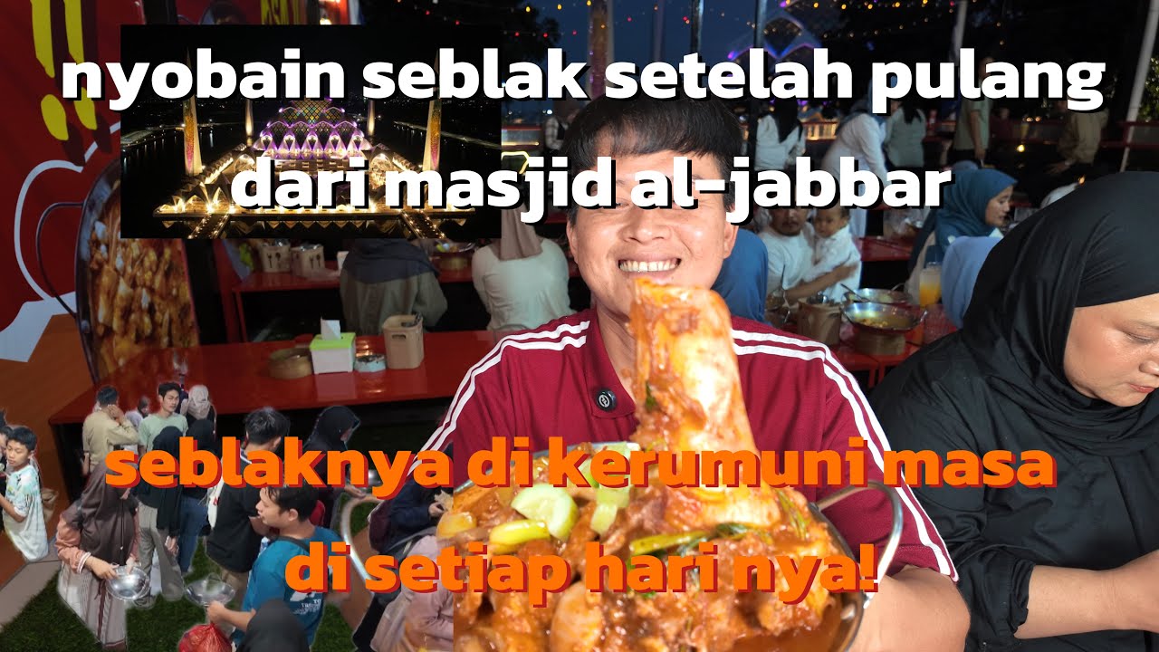 JAJAN SEBLAK SAMPING MESJID ALJABAR  SEBLAK GSM || SITUKANGDAHAR