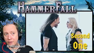 Pro Singer Reacts | HammerFall Ft. Noorah Louhimo "Second to One"