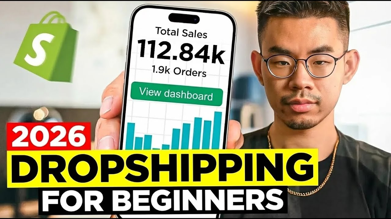 How To Start Shopify Dropshipping in 2026 (FOR BEGINNERS) - YouTube