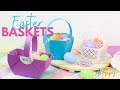3D Paper Easter Baskets